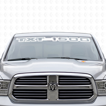 Vinilo Adhesivo Personalizado para Bandera de Parabrisas para Dodge Ram 1500_5