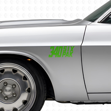 Kit de vinilos laterales Six Pak 340 para Dodge Viper Charger Ram Challenger_3