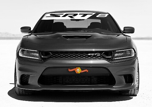 Vinilo adhesivo para parabrisas SRT-8 para Dodge Charger Challenger Ram