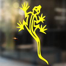 Gecko lagarto vinilo arte pared ventana baño pegatina calcomanía #12
_3