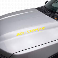Juego de pegatinas de vinilo para capó 383 Stroker para camiones Chevy_6