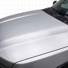 Pegatinas de vinilo con calcomanías de doble turbocompresor para camión Chevy_5