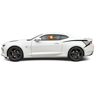 CHEVROLET CAMARO 2016-2018 FRANJAS DE ACENTO LATERAL EN EL CUARTO TRASERO