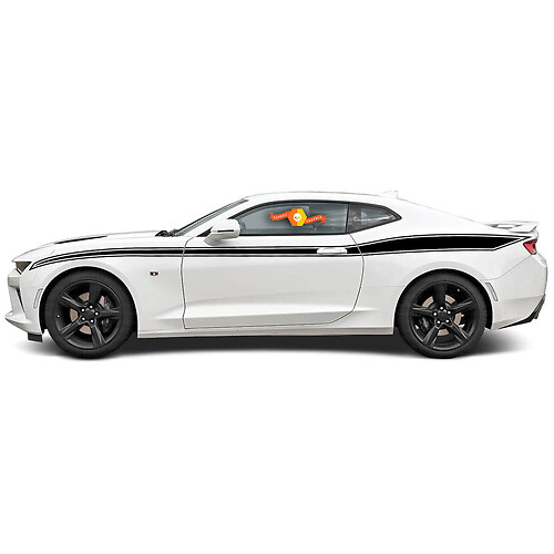 Chevrolet Camaro 2016-2018 Rayas laterales de vinilo estilo Javelin
