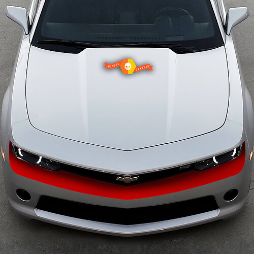 Chevrolet Camaro 2014-2015 Fascia delantera opaca/raya resaltada
