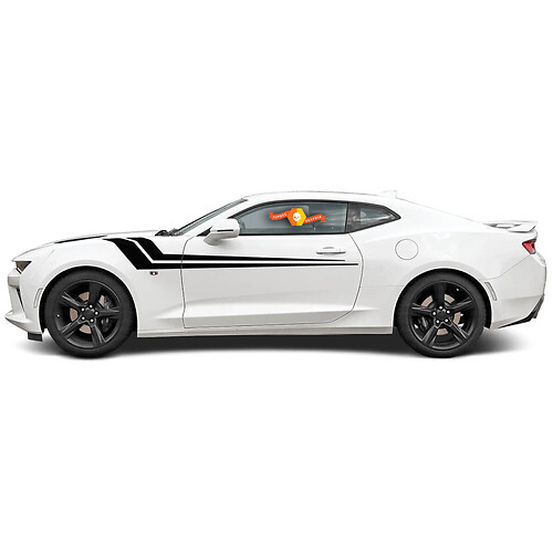 Chevrolet Camaro 2010-2020 Rayas decorativas laterales Thunderbolt
