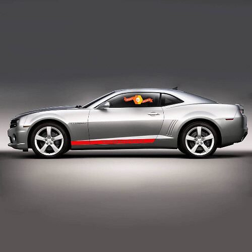 Chevrolet Camaro 2010-2020 Rayas laterales del panel basculante
