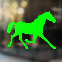 Caballo vinilo arte pared ventana baño pegatina calcomanía #3
_2