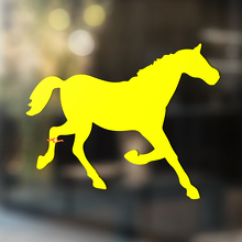 Caballo vinilo arte pared ventana baño pegatina calcomanía #4
_3