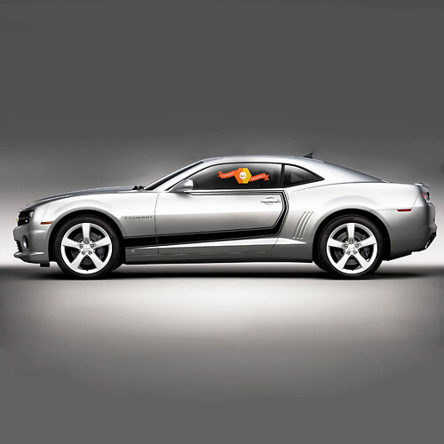 Chevrolet Camaro 2010-2015 rayas C decorativas laterales
