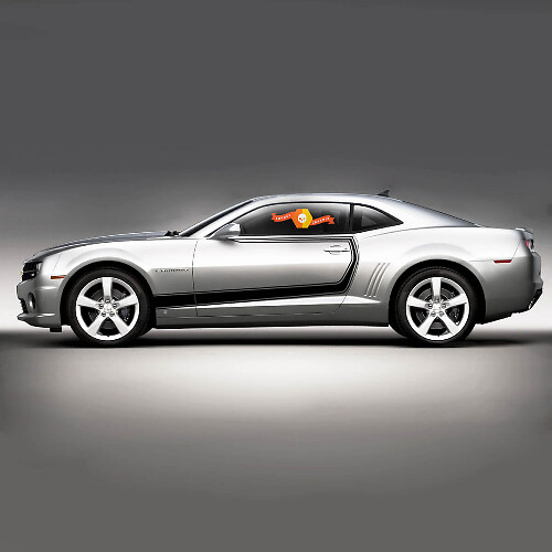 Chevrolet Camaro 2010-2015 rayas C decorativas laterales
