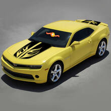 Chevrolet Camaro 2010-2015 Racing Wings rayas superiores y laterales
 2