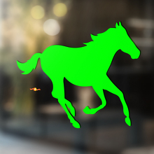 Caballo vinilo arte pared ventana baño pegatina calcomanía #7
_2