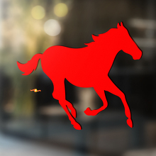 Caballo vinilo arte pared ventana baño pegatina calcomanía #7
_4