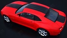 Over The Top Solid Center Stripe Kit — Adhesivo de vinilo (capó, techo, maletero) para Chevrolet Camaro 2010-2015_2