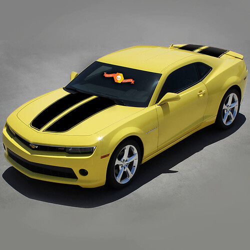 Chevrolet Camaro 2010-2015 Convertible Rally Racing Vinilo Rayas
