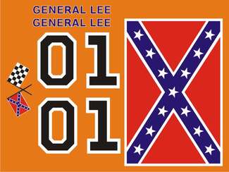Kit General Lee Decal
