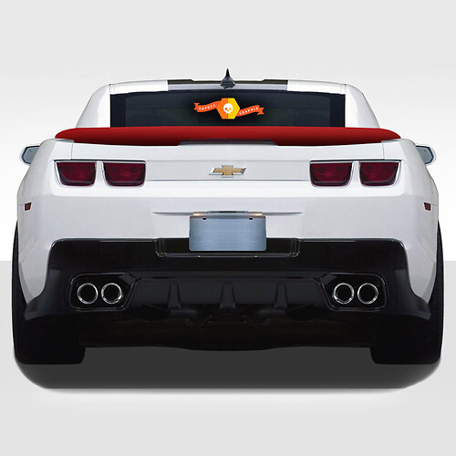 Chevrolet Camaro 2010-2013 Convertible Alerón Trasero Rayas de Vinilo