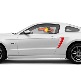 Ford Mustang 2010-2020 Rayas branquiales laterales decorativas