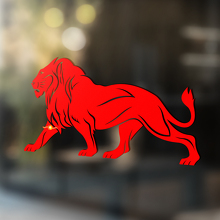 Lion Vinilo Arte Pared Ventana Baño Pegatina Adhesiva removible #1
_4