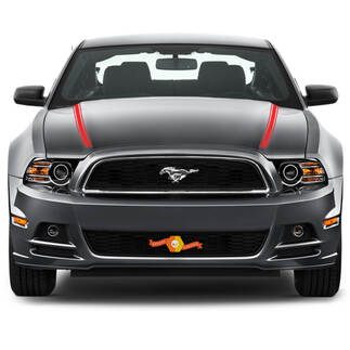 Ford Mustang 2013-2020 Cofre Spear Rayas decorativas laterales