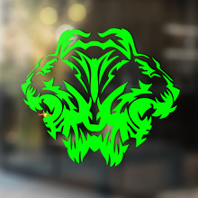Lion Vinyl Art Wall Window Sticker Batter Decal extraíble #4
_2