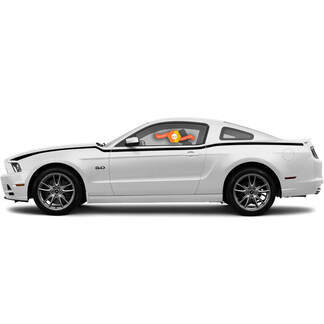 Ford Mustang 2013-2014 rayas laterales de jabalina