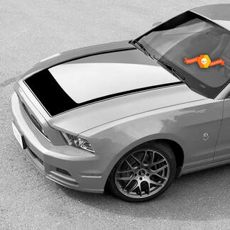 Ford Mustang 2013- 2020 Calcomanía de rayas decorativas para capó