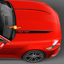 Rayas de lanza de capó para Ford Mustang 2010-2024
 3