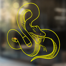 Serpiente vinilo arte pared ventana baño pegatina calcomanía extraíble #16
_3
