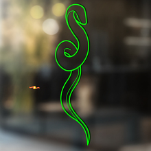 Serpiente vinilo arte pared ventana baño pegatina extraíble #17
_2