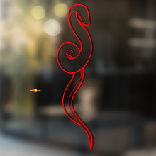 Serpiente vinilo arte pared ventana baño pegatina extraíble #17
_4