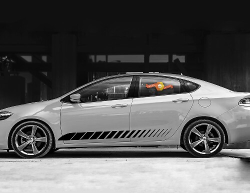 Dodge Dart 2013-2020 Rayas laterales estroboscópicas del panel basculante