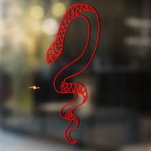 Vinilo decorativo de pared de serpiente para el hogar y baño_4