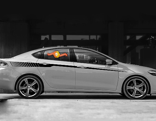 Dodge Dart 2013-2020 Javelin Strobe Rayas decorativas laterales