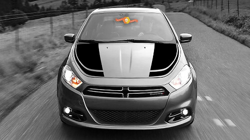 Hood Accent Stripes para Dodge Dart
