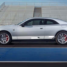 Calcomanías Geométricas de Paneles Laterales para Dodge Charger Eléctrico 2