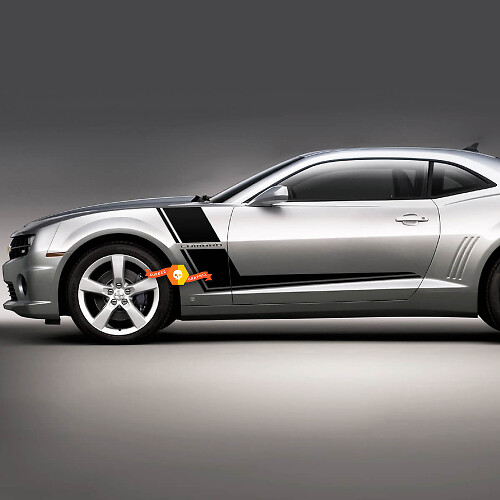 Camaro Chevrolet Racing Side Hockey Rayas Calcomanía Pegatina
