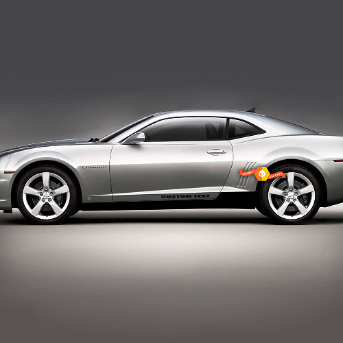 Calcomanía adhesiva envolvente para Panel basculante inferior para Chevrolet Camaro 2010-2015
