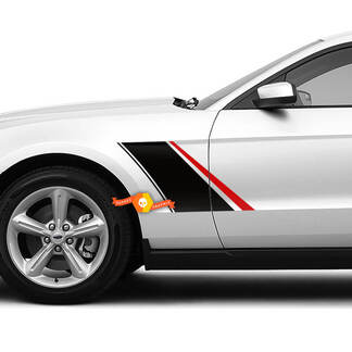 Franjas laterales para Ford Mustang 2005-2024
