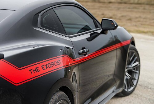 Kit de adhesivos de franjas laterales estilo Exorcista para Chevrolet Camaro 2017-2019