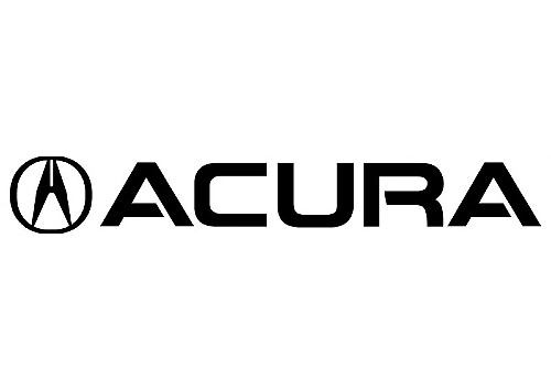 Pegatina de vinilo con el logotipo de Acura para vehículos Acura