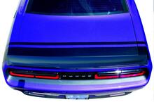 Dodge Challenger banda lateral y trasera Scat Pack HELLCAT Super Bee Decal Sticker gráficos se adapta a los modelos 2018 Scatpack
 3
