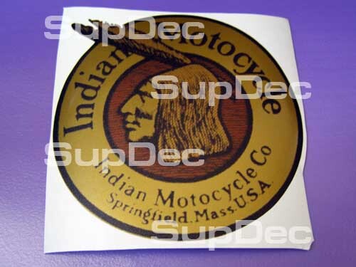 Motocicleta de oro indio