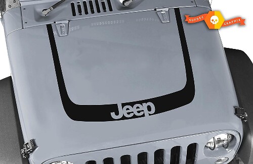 Kit de vinilo adhesivo en forma de U para capó para Jeep Wrangler JL