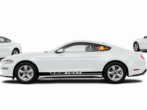 Pegatinas personalizadas para paneles laterales de carrocería para Musclecar Musclecarmodel 2015-2020 7724
