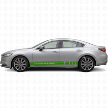 Kit de vinilo con franjas de paneles laterales de marca para Mazda 6_3