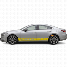 Kit de vinilo con franjas de paneles laterales de marca para Mazda 6_5