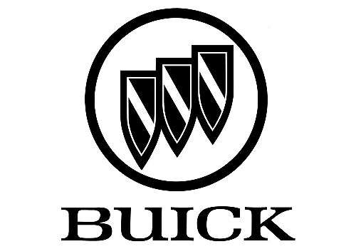 Calcomanía de vinilo estilo logotipo Buick