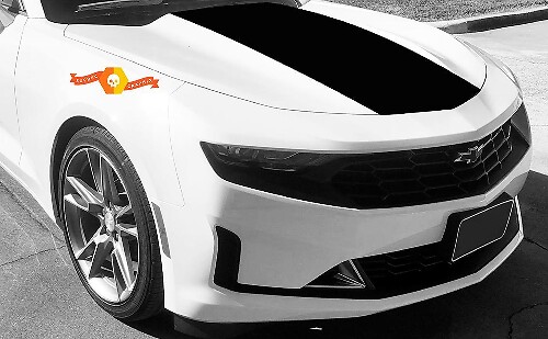 Chevrolet Camaro 2019 Stinger Style Hood paquete de rayas de araña, gráfico de vinilo
